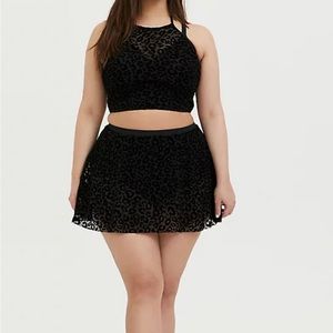 Torrid black bikini set